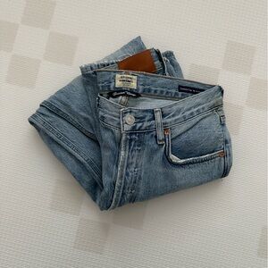 Citizens Of Humanity Charlotte Crop High Rise Straight - size 26